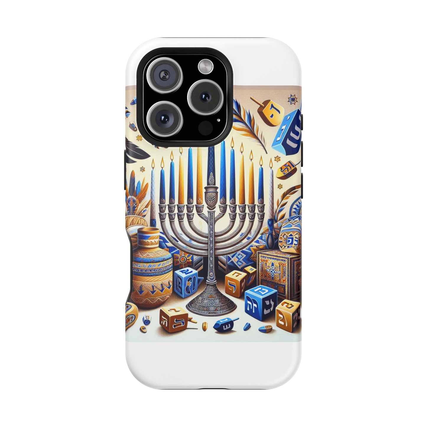 "Illuminate Your Hanukkah Spirit: Trendy Art and Apparel Inspired by Tradition. ✨🕎"