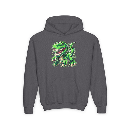 Dinosaur Hoodie - Roaring T-Rex Design