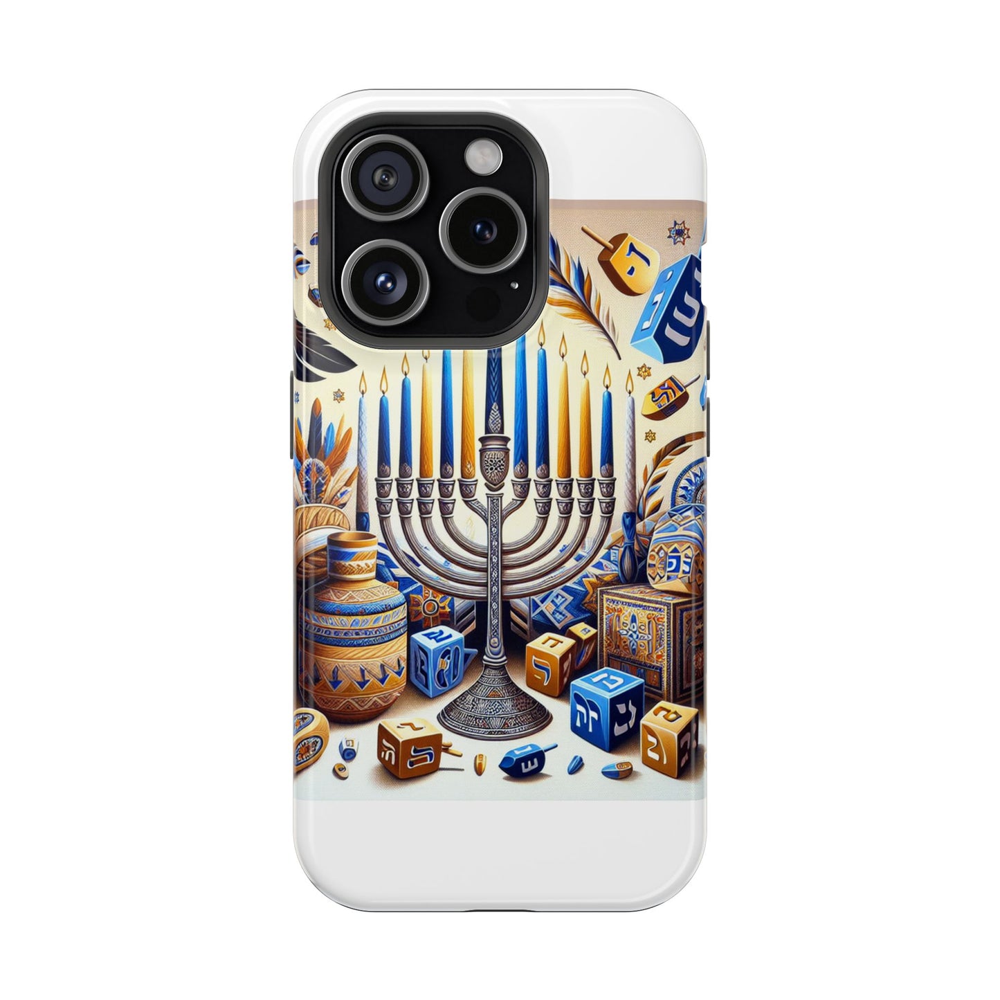 "Illuminate Your Hanukkah Spirit: Trendy Art and Apparel Inspired by Tradition. ✨🕎"