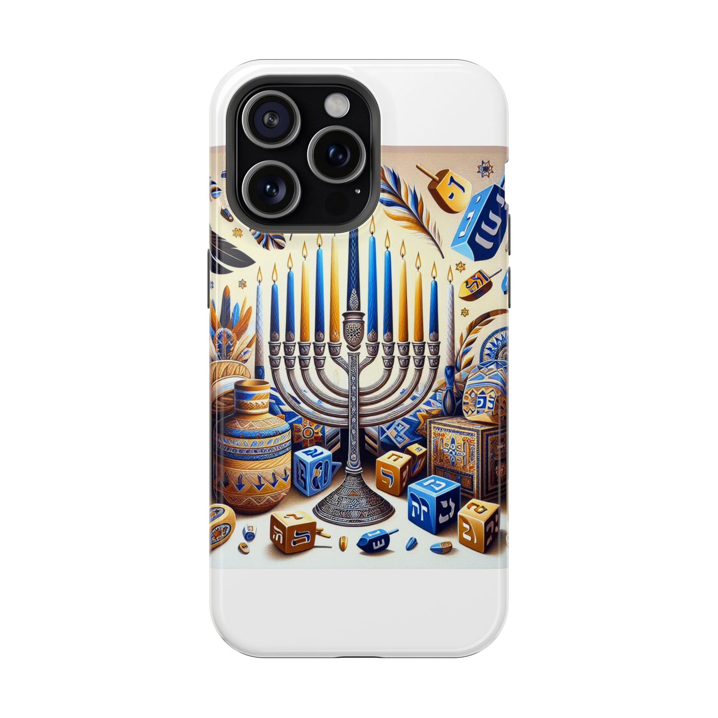 "Illuminate Your Hanukkah Spirit: Trendy Art and Apparel Inspired by Tradition. ✨🕎"