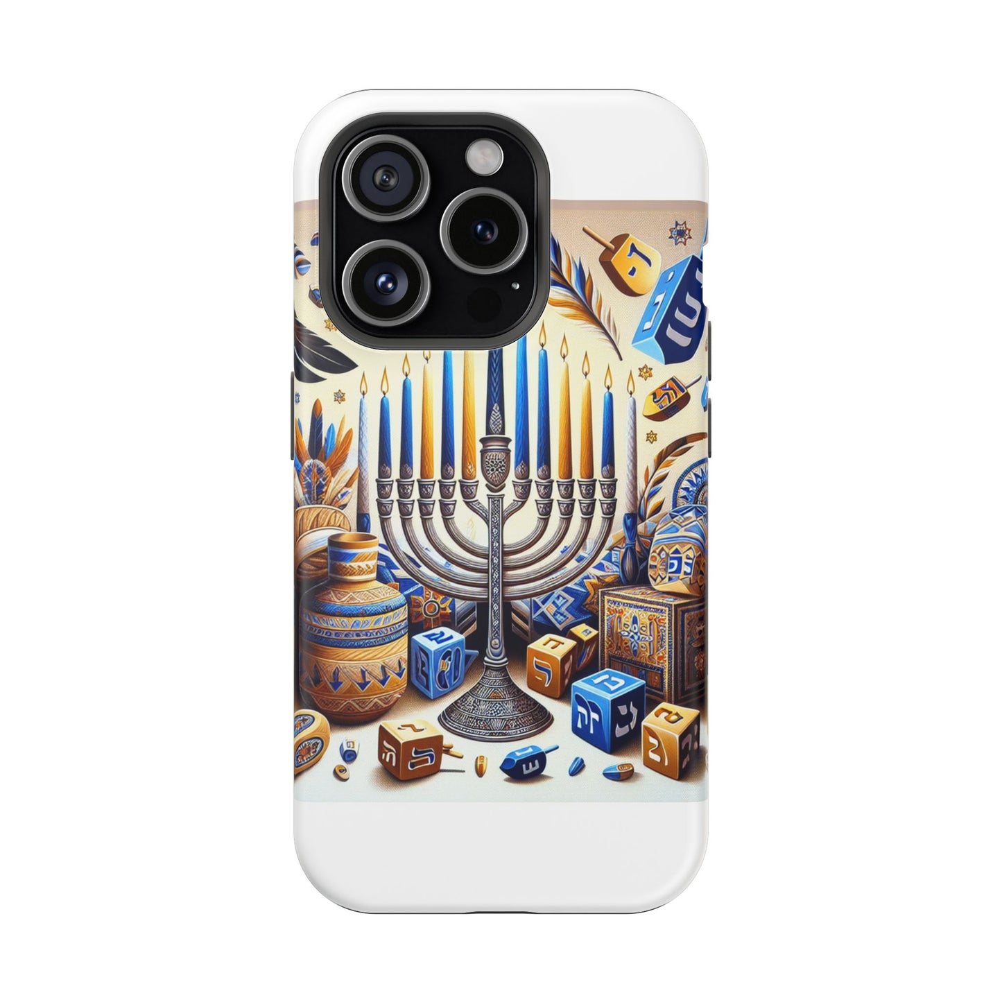 "Illuminate Your Hanukkah Spirit: Trendy Art and Apparel Inspired by Tradition. ✨🕎"