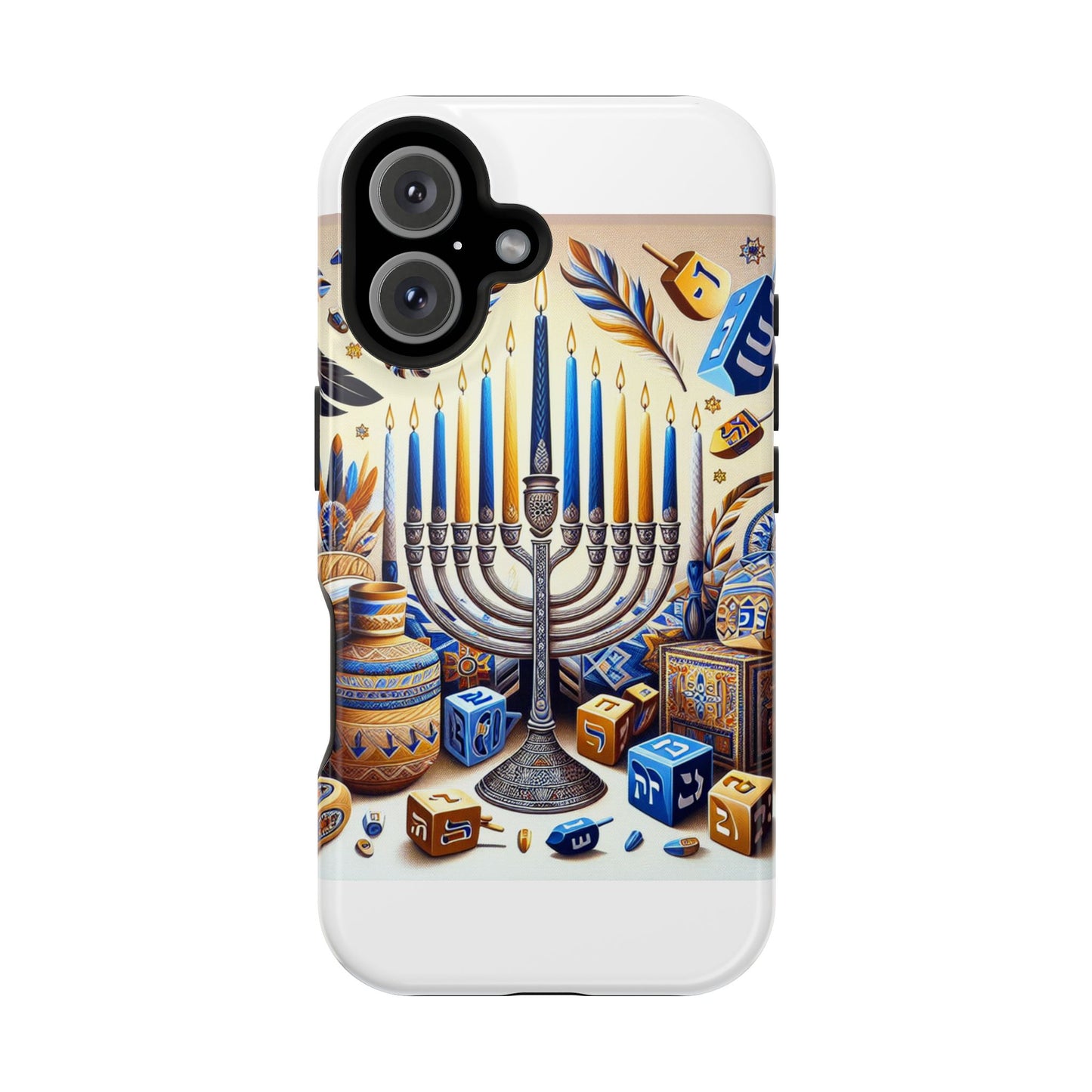 "Illuminate Your Hanukkah Spirit: Trendy Art and Apparel Inspired by Tradition. ✨🕎"