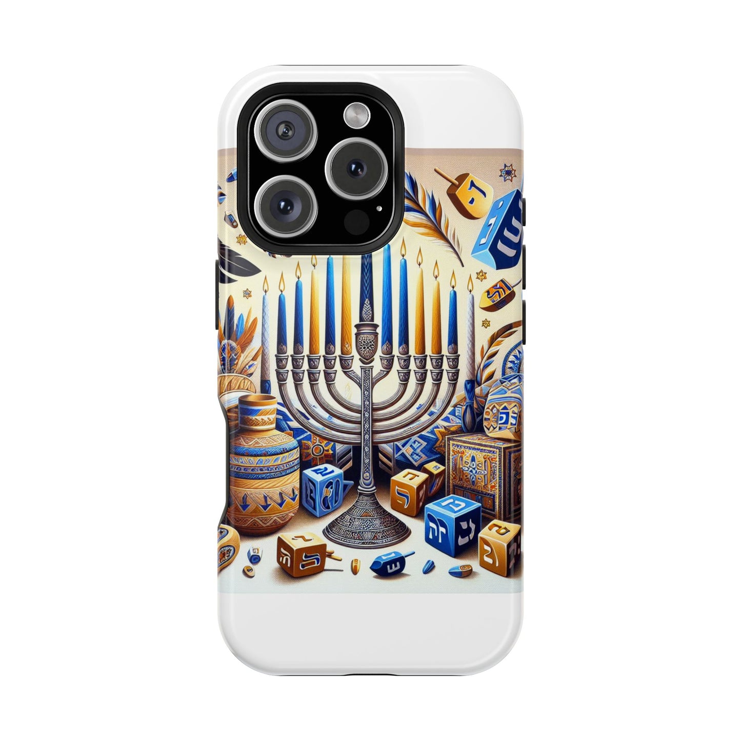 "Illuminate Your Hanukkah Spirit: Trendy Art and Apparel Inspired by Tradition. ✨🕎"