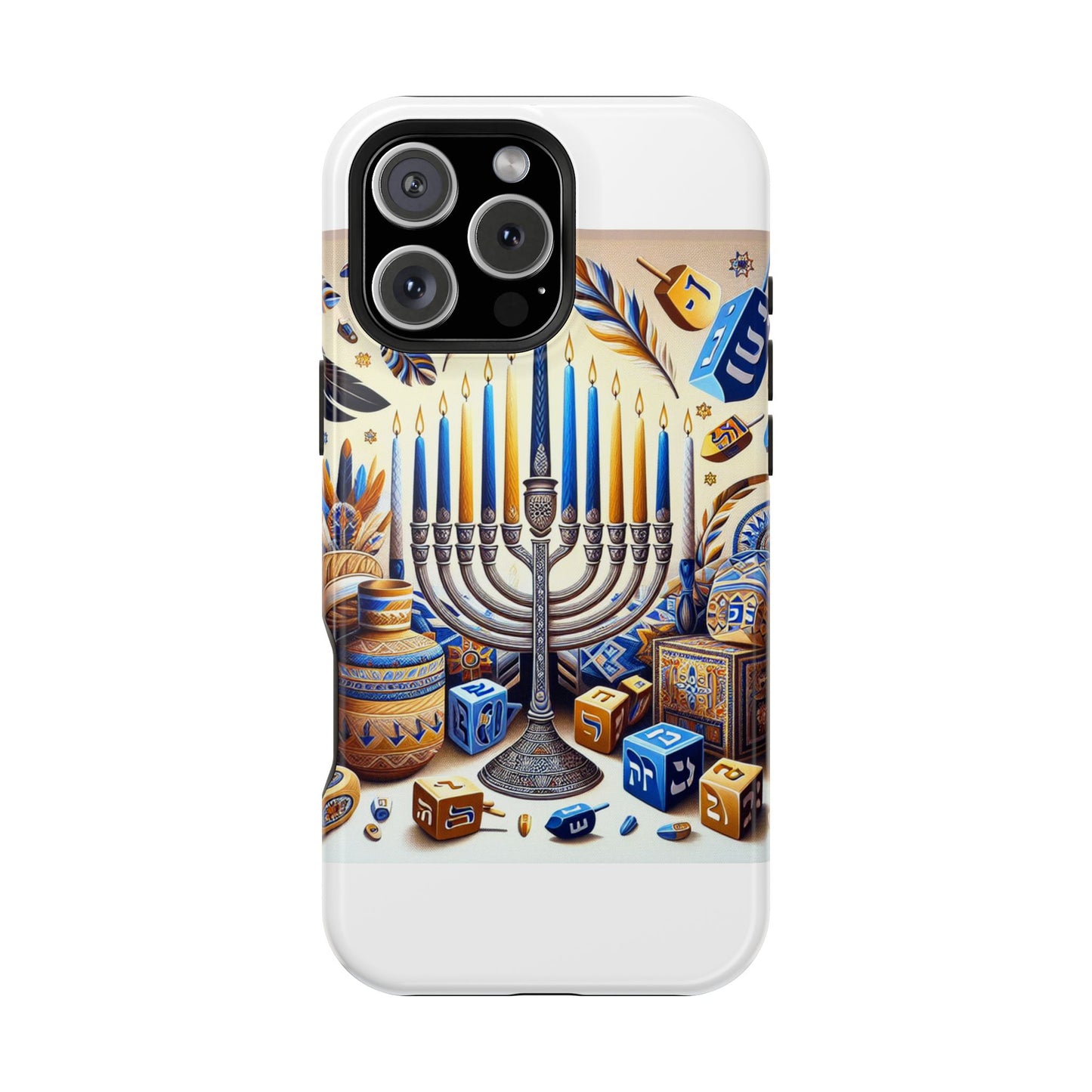 "Illuminate Your Hanukkah Spirit: Trendy Art and Apparel Inspired by Tradition. ✨🕎"